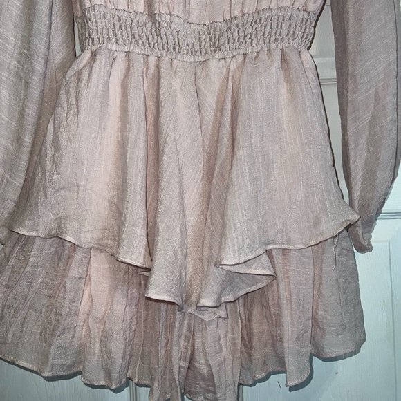 NWT Long-sleeve Pink Romper - Picture 6 of 8